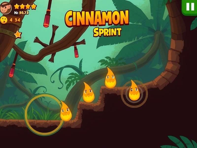Jungle Cinnamon Sprint level design